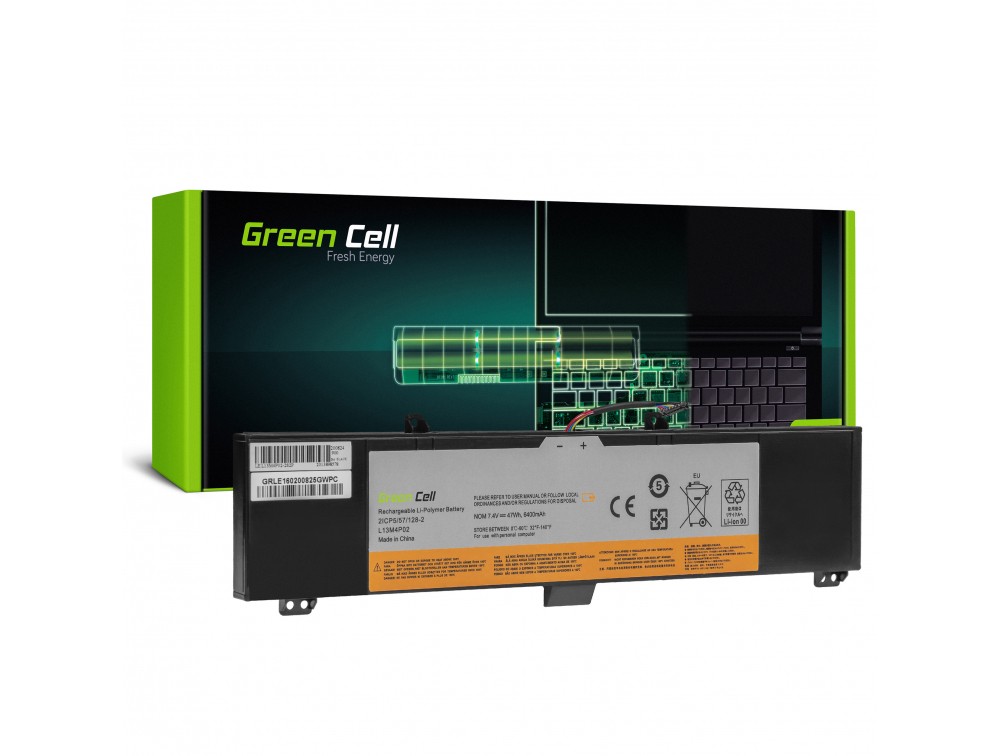 Battery Green Cell L13M4P02 L13L4P02 L13N4P02 for Lenovo Y50 Y50-70 Y70 Y70-70