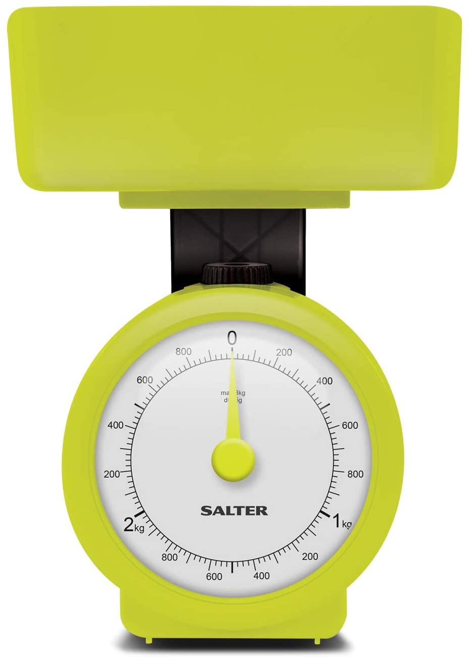 Salter 112 GNGNKR Mechanical Kitchen Scales green