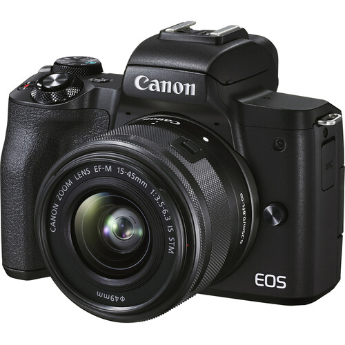 Canon EOS M50 Mark II EF-M 15-45 IS STM KIT black