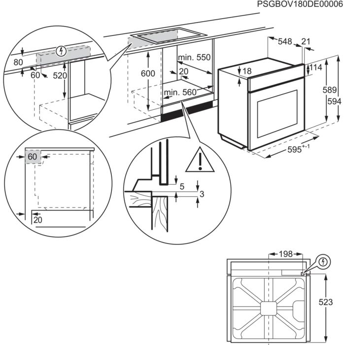 Ahi ELECTROLUX EOE8P39WX