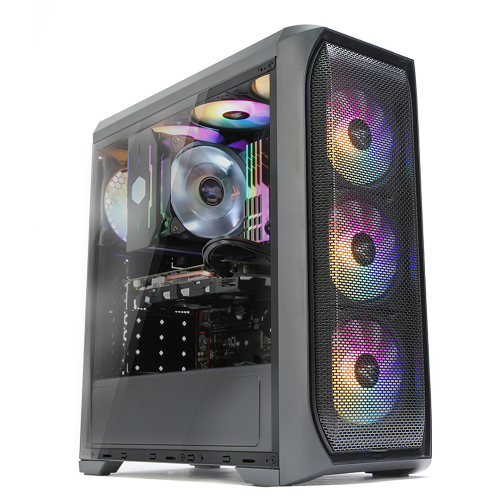 Zalman N5 MF ATX, RGB fan x4, Mesh