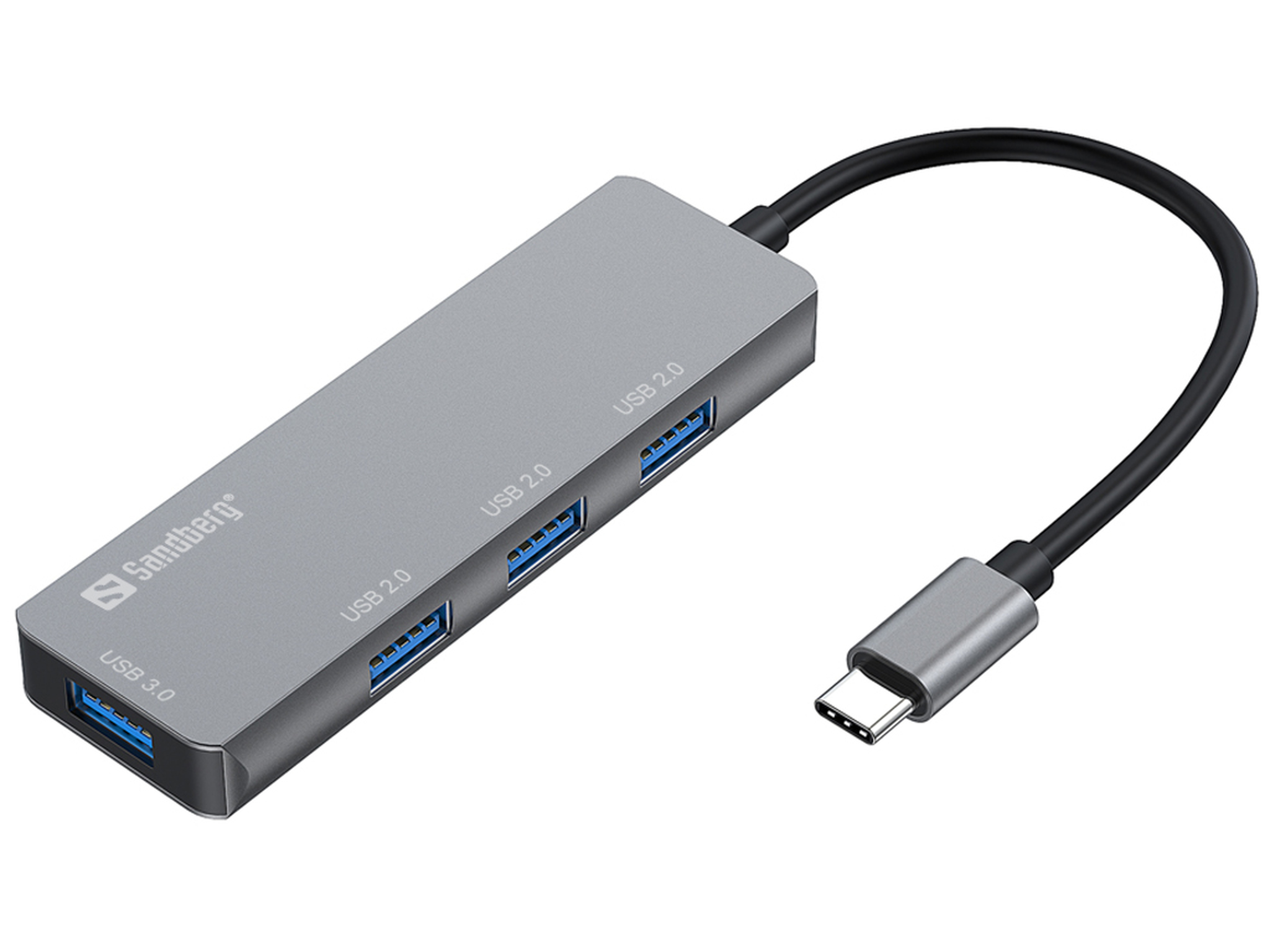 Sandberg 336-32 USB-C Hub 1xUSB3.0+3x2.0 Saver