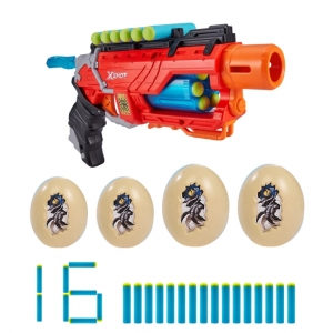 X-Shot Dino Attack Dino Striker Foam Dart Blaster (20152)