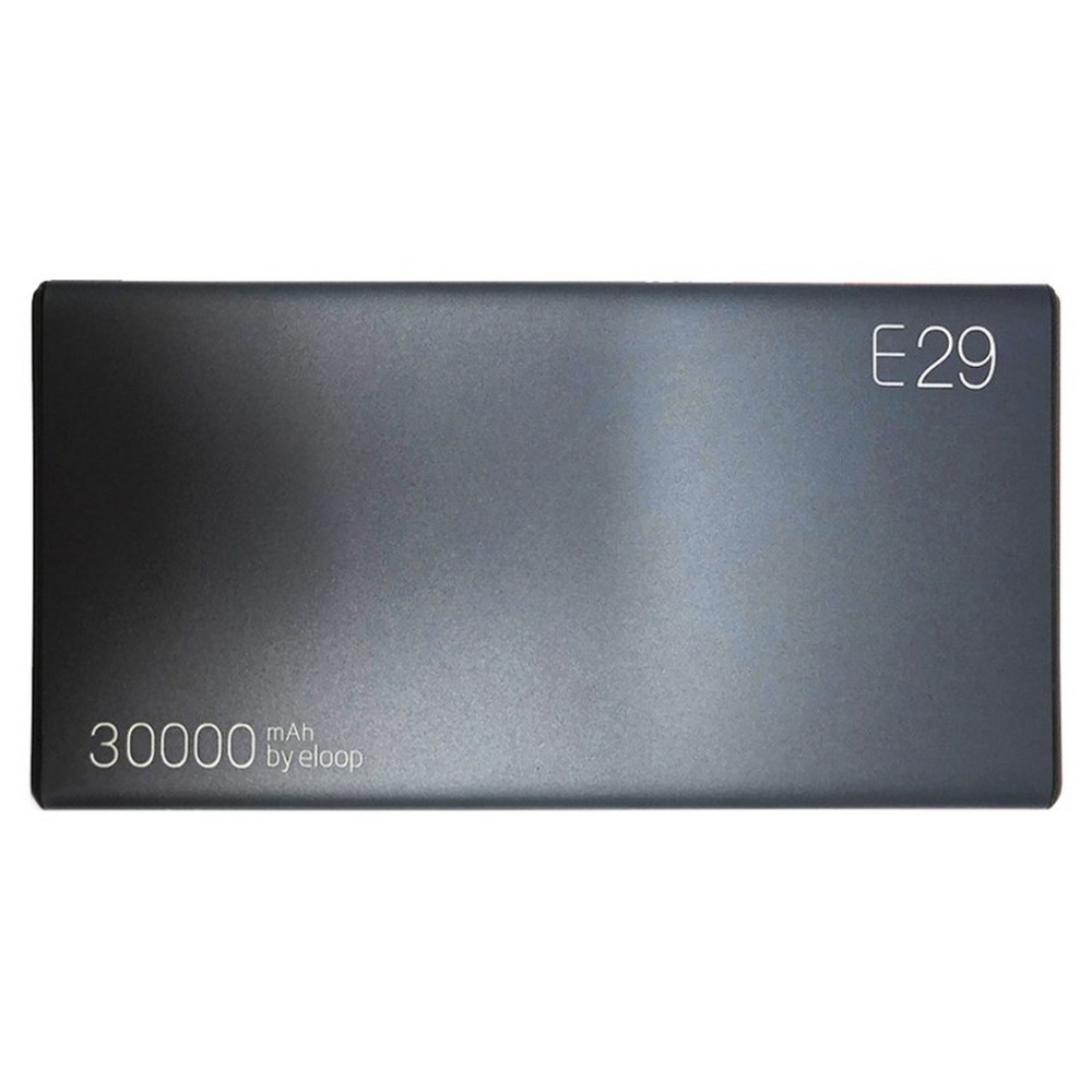 Eloop E29 Mobile Power Bank 30000mAh black