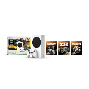 Microsoft Xbox Series S 512GB + Fortnite + Rocket League + Fall Guys White