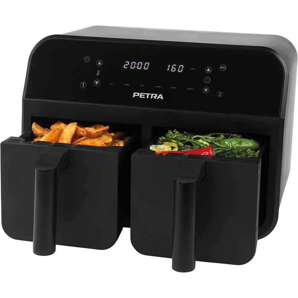 Petra PT4750BLKVDEEU7 Dual Air Black 3,7L