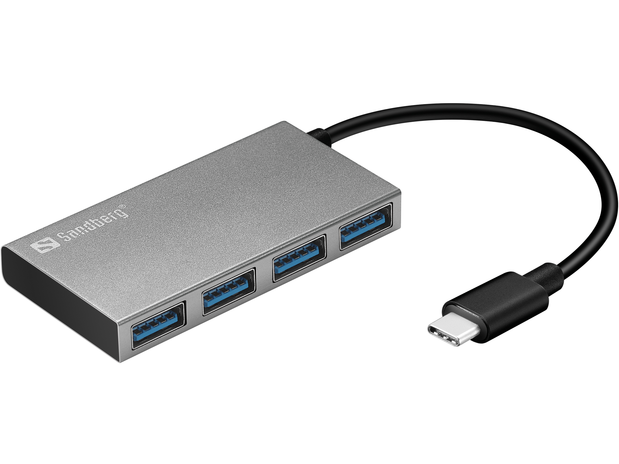 Sandberg 136-20 USB-C to 4 xUSB 3.0 Pocket Hub