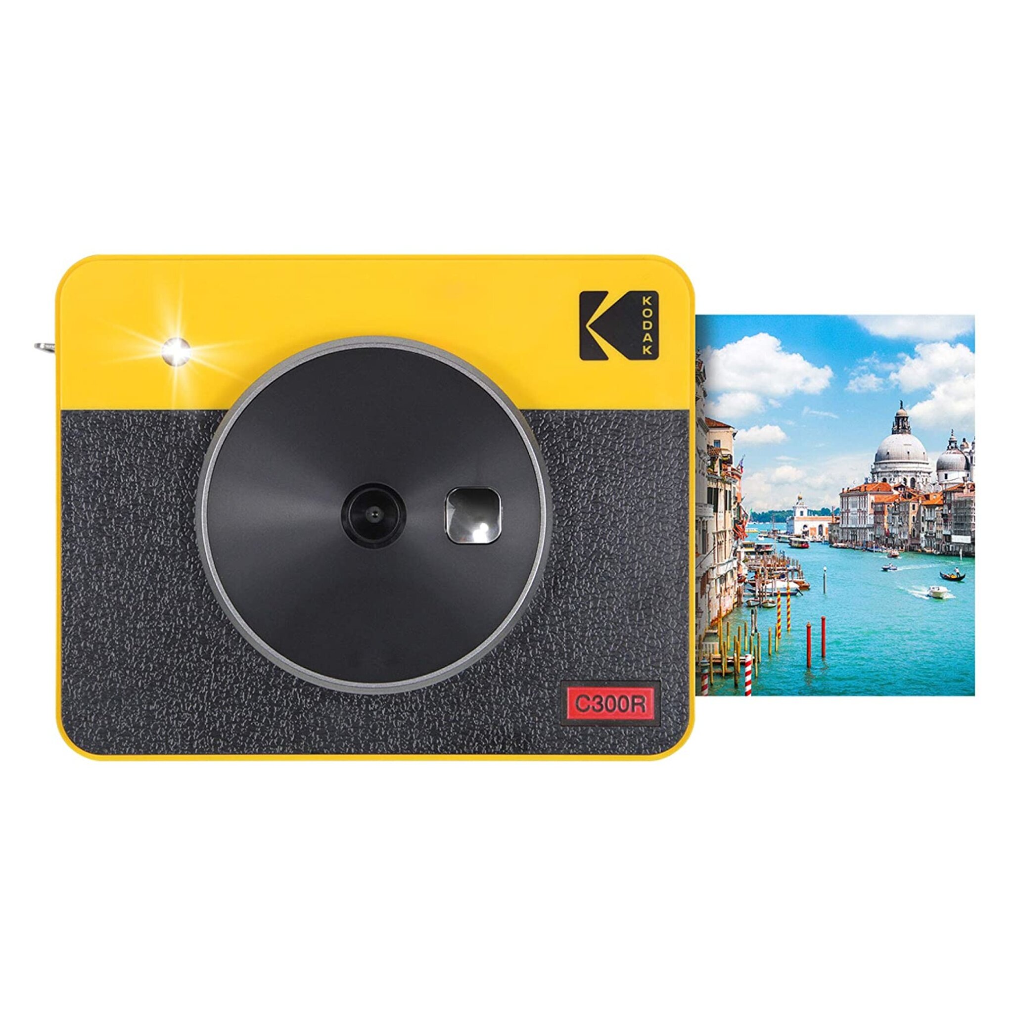 Kodak Mini Shot 3 Square Retro Instant Camera and Printer Yellow