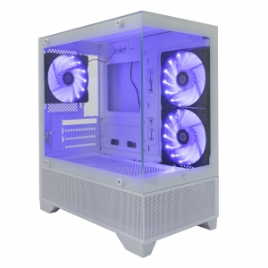 White Shark GCC-2304 Torpedo White + 3 Fan Vector