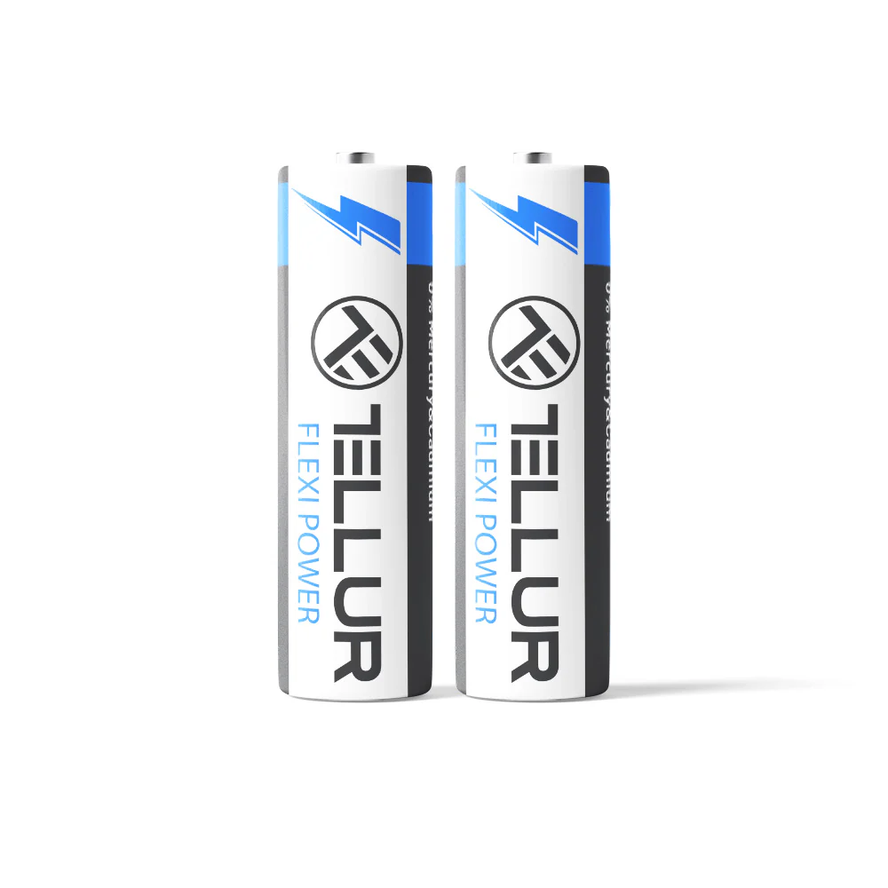 Tellur Flexi Power battery, Super Alkaline, AA LR6, 1.5V, 2 pcs/set