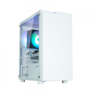 Zalman T4 Plus White  Mini Tower Case, 120mm ARGB Fan x1
