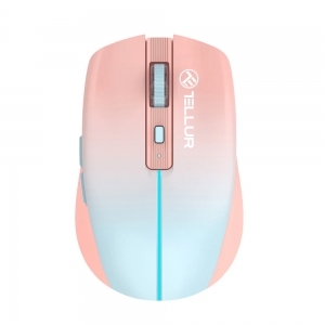 Tellur Silent Click Wireless Mouse Orange