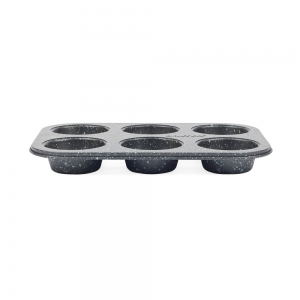 Salter BW07035BRMFOB Megastone 6 Cup Muffin Pan