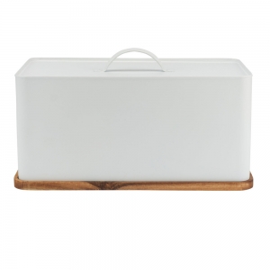 Salter BW13564WEU7 Toronto Bread Bin with Chopping Board White