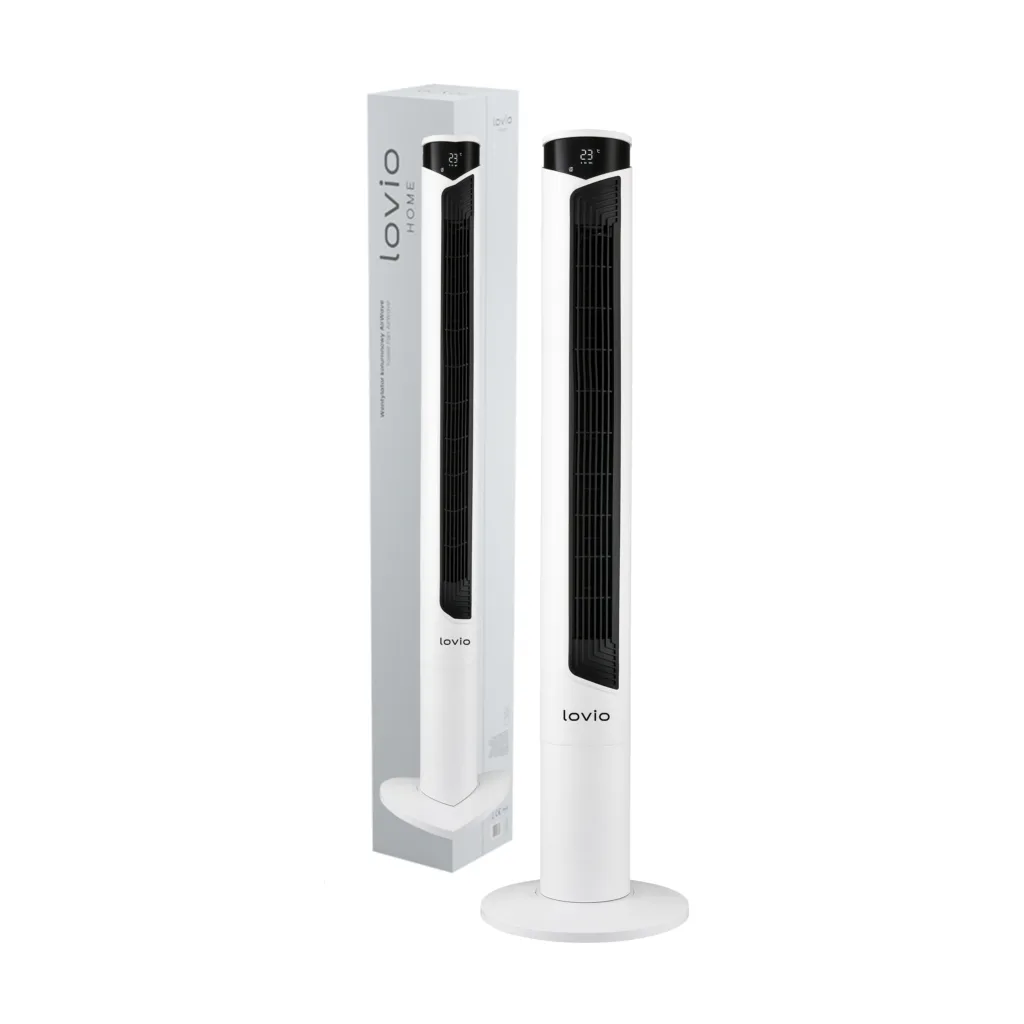 Lovio LVTF101N24C-WH Tower Fan AirWave White