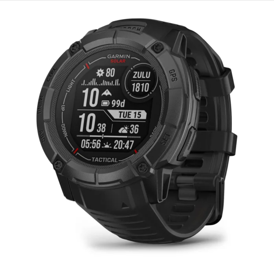Garmin Instinct 2X Solar Tactical Edition Black (010-02805-03)