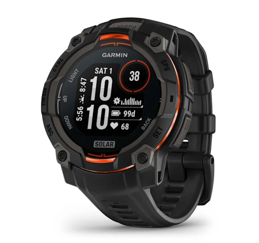 Garmin Instinct 3 45mm Solar Black (010-02934-00)