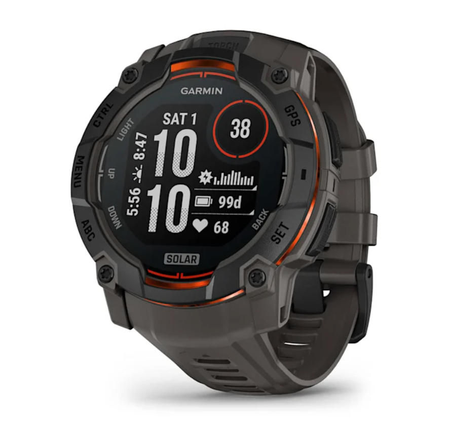 Garmin Instinct 3 50mm Solar Black Charcoal (010-02935-00)
