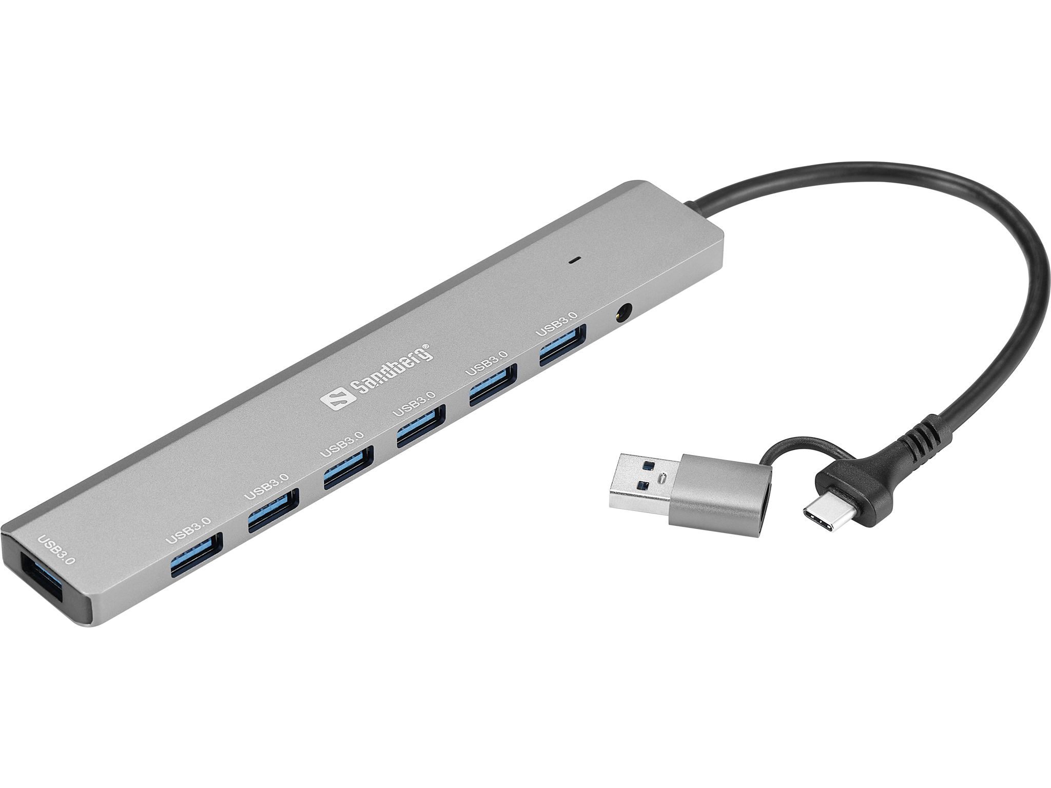 Sandberg 136-66 USB-C/A to 7 x USB 3.0 Hub